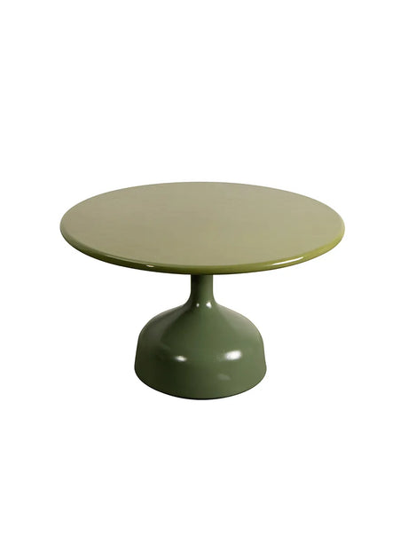 Glaze Sofabord, stor fra Cane-line - Green / Green aluminium - Jacobsen Plus