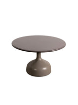 Glaze Sofabord, stor fra Cane-line - Taupe / Taupe aluminium - Jacobsen Plus