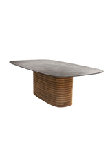 Mellow havebord, ovalt, medium fra Cane-line - Taupe - Jacobsen Plus