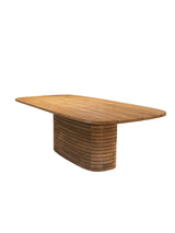 Mellow havebord, ovalt, medium fra Cane-line - Teak - Jacobsen Plus