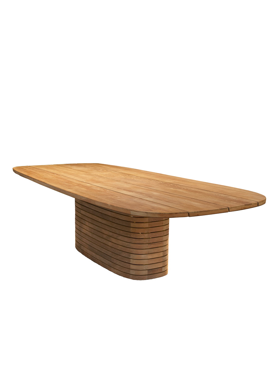 Mellow havebord, ovalt, large fra Cane-line - Teak - Jacobsen Plus