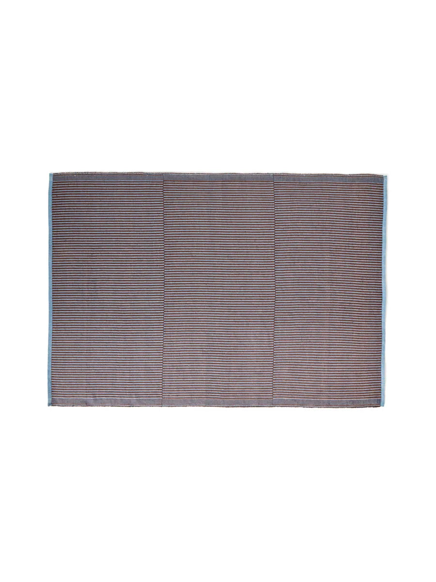Tapis Tæppe fra Hay - 140 x 200 cm / Chestnut and blue - Jacobsen Plus