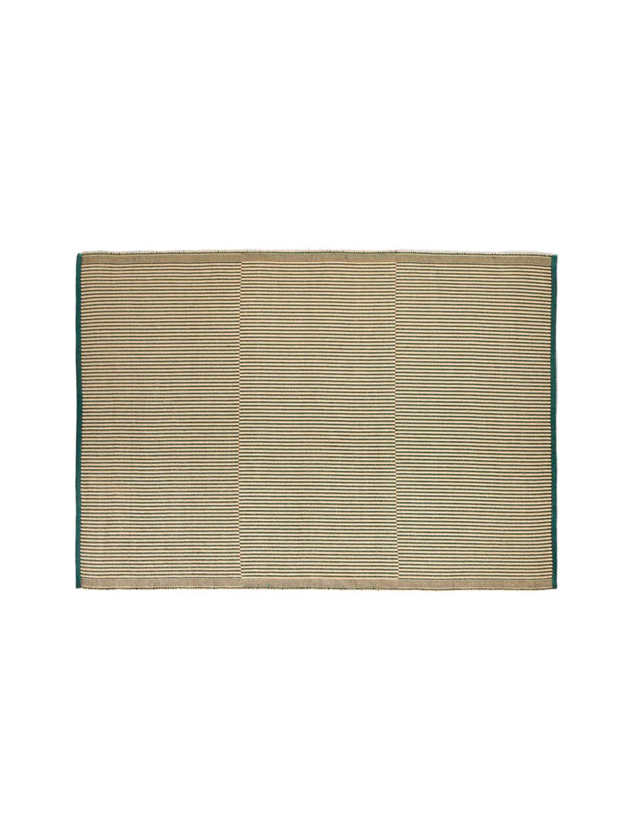Tapis Tæppe fra Hay - 140 x 200 cm / Black and green - Jacobsen Plus