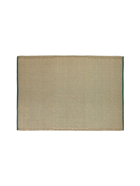 Tapis Tæppe fra Hay - 140 x 200 cm / Black and green - Jacobsen Plus