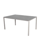 Pure Bord, 150x90 cm fra Cane-line - Basalt grey / Sand - Jacobsen Plus