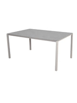 Pure Bord, 150x90 cm fra Cane-line - Concrete grey / Sand - Jacobsen Plus