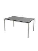 Pure Bord, 150x90 cm fra Cane-line - Fossil Black / Taupe - Jacobsen Plus