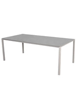 Pure Bord, 200x100 cm fra Cane-line - Sand / Concrete grey - Jacobsen Plus