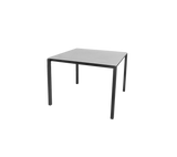 Pure Bord, 100x100 cm fra Cane-line - Lava grey / Concrete grey - Jacobsen Plus