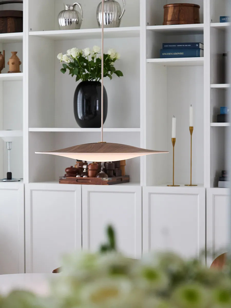 Sinus Wood Pendel, valnød fra Piet Hein - 2 - Jacobsen Plus