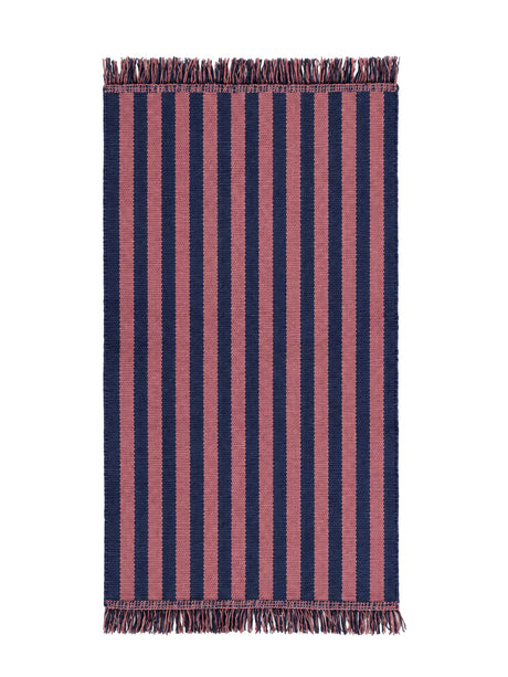 Stripes and Stripes Wool, 95 x 52 cm fra Hay - Navy Cacao - Jacobsen Plus