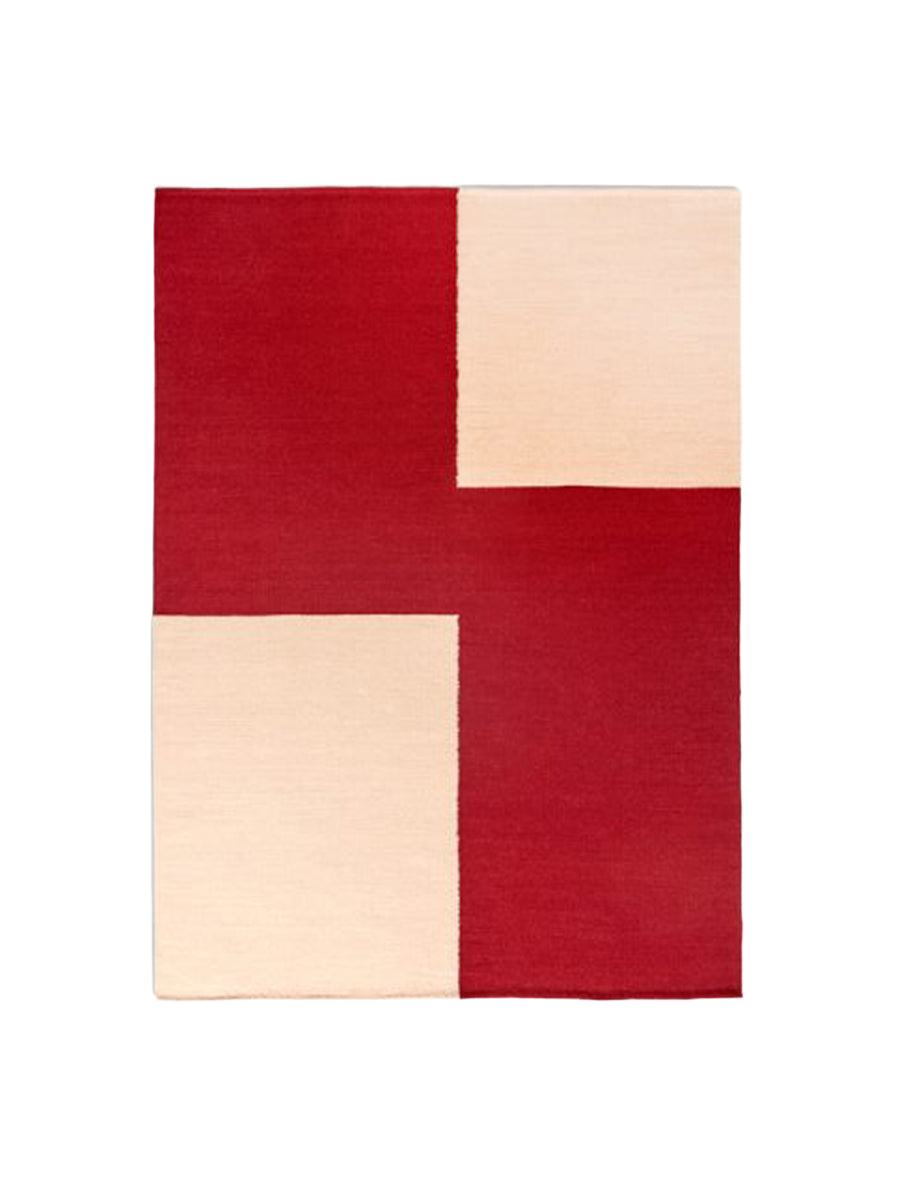 Ethan Cook Flat Works, 170x240 cm, Red Offset fra Hay - 1 - Jacobsen Plus