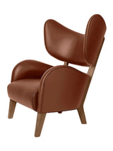 My Own Chair Lænestol fra Audo Copenhagen - Cognac Nevada læder - valnød - Jacobsen Plus
