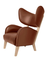 My Own Chair Lænestol fra Audo Copenhagen - Cognac Nevada læder - eg - Jacobsen Plus