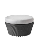 Hynde til Kingston Fodskammel fra Cane-line - Light grey, Cane-line Natté - Jacobsen Plus