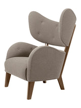 My Own Chair Lænestol fra Audo Copenhagen - Sahco Zero Boucle 12 - valnød - Jacobsen Plus