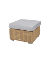 Chester Fodskammel fra Cane-line - Natural / Light grey, Cane-line Natté - Jacobsen Plus