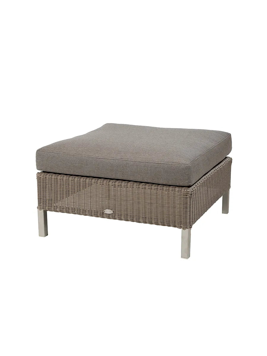 Connect Fodskammel fra Cane-line - Taupe, Cane-line Natté - Jacobsen Plus