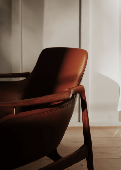 53 Lænestol, eg olie af Finn Juhl - 1 - Jacobsen Plus