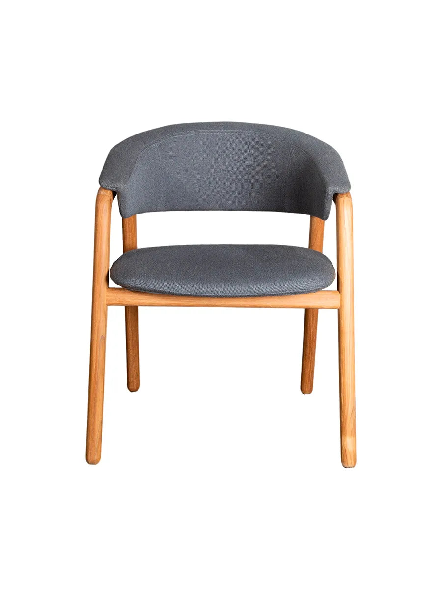 Luna Stol, teak/grey fra Cane-line - 7 - Jacobsen Plus