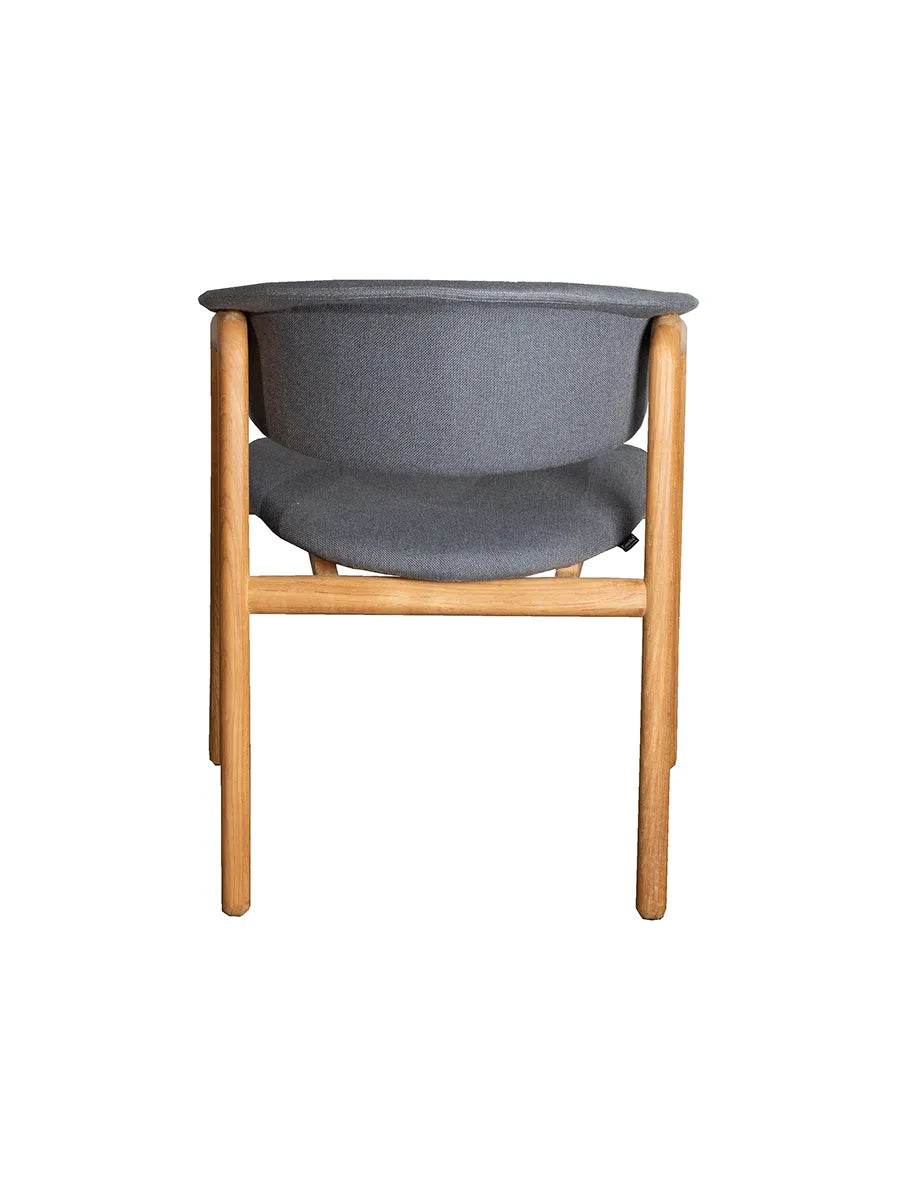 Luna Stol, teak/grey fra Cane-line - 8 - Jacobsen Plus