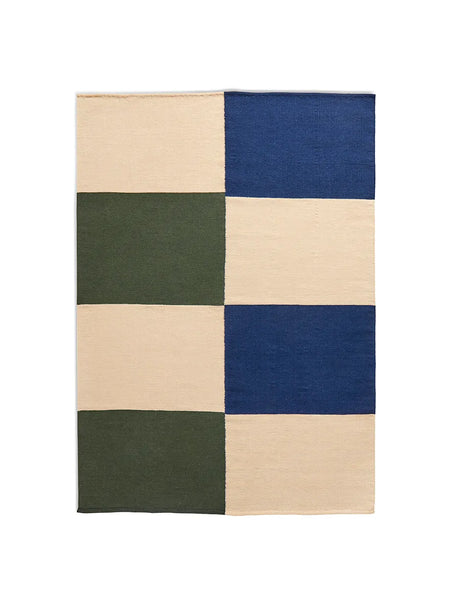 Ethan Cook Flat Works, 170x240 cm fra Hay - Peach Green Check - Jacobsen Plus