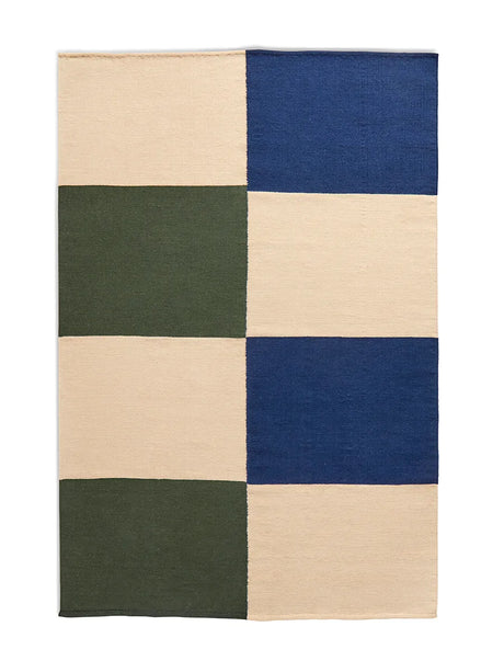 Ethan Cook Flat Works, 200x300 cm fra Hay - Peach Green Check - Jacobsen Plus