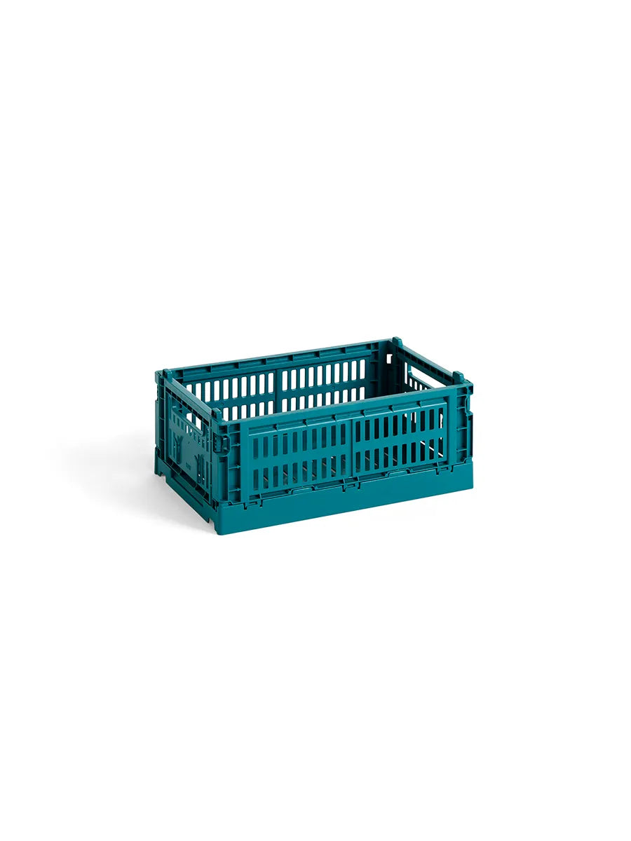 Colour crate S, ocean green fra Hay