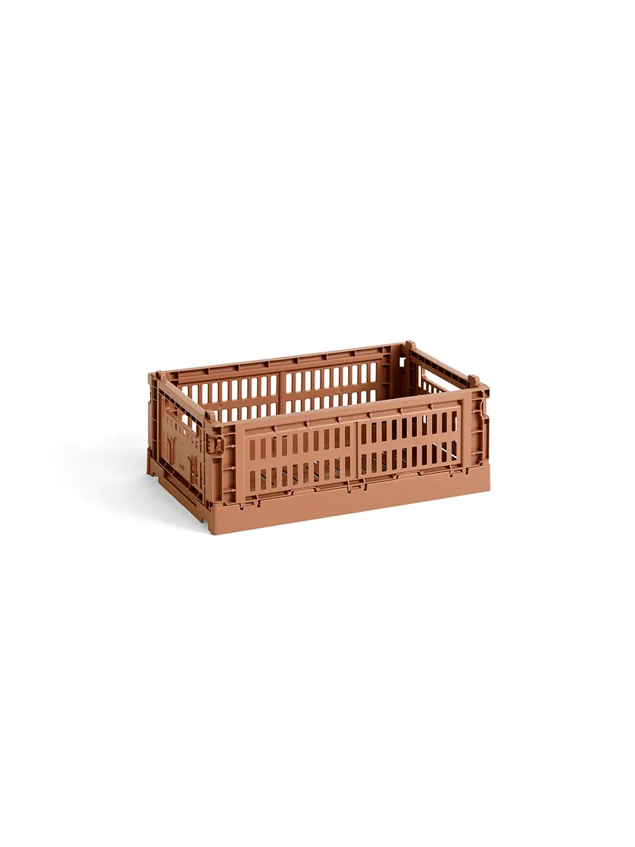 Colour crate S, terracotta fra Hay