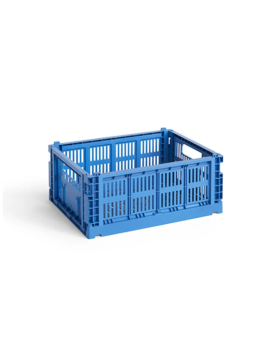 Colour crate M, electric blue fra Hay