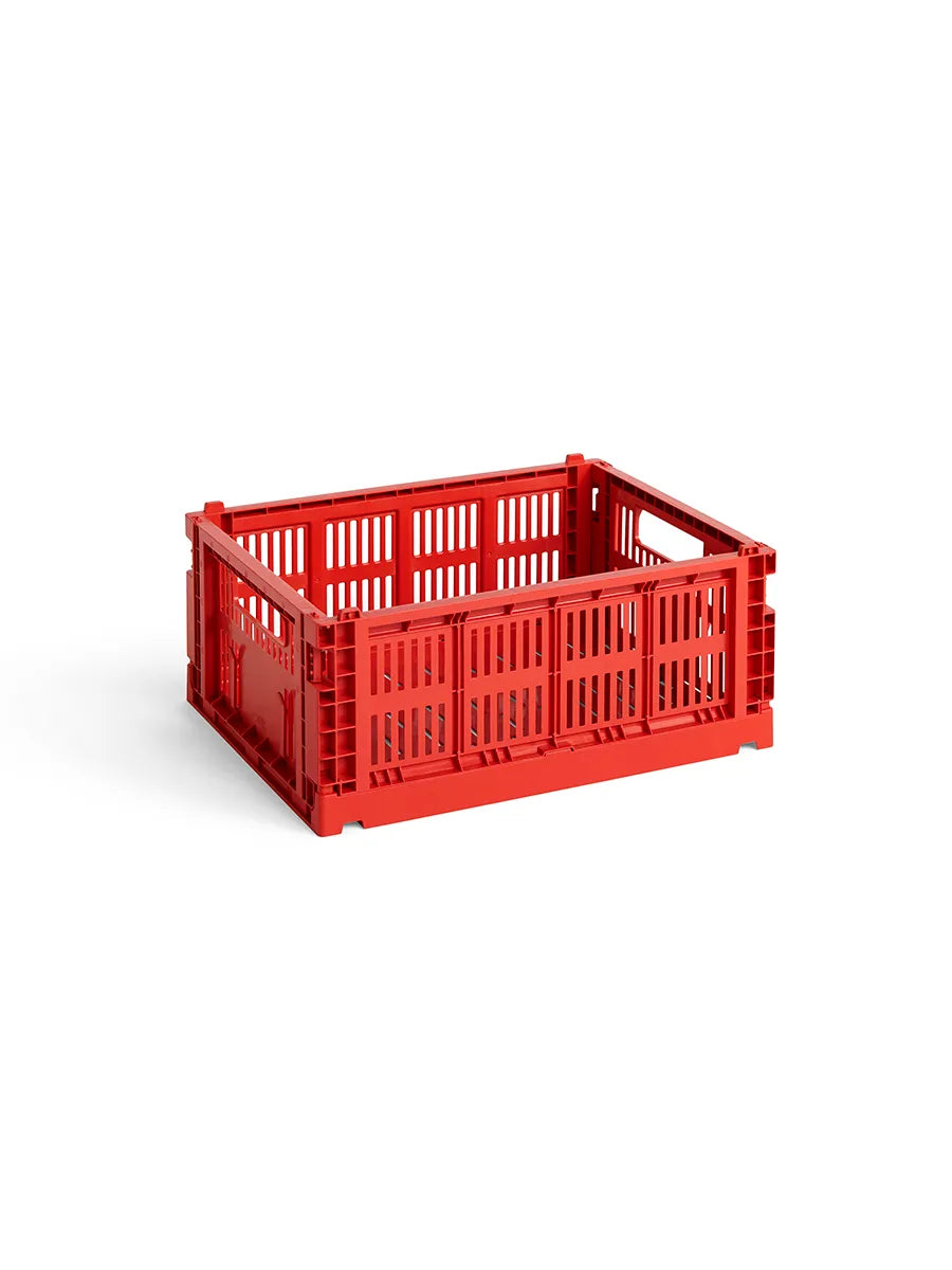 Colour crate M, red fra Hay
