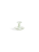 Flare Stripe lysestage fra Hay - Stripe milk green - Jacobsen Plus