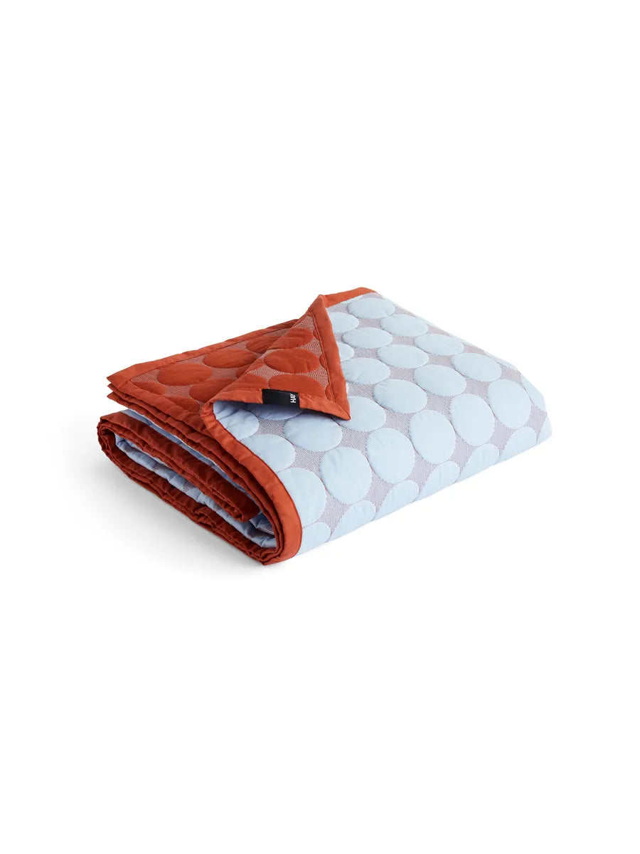 Mega Dot Sengetæppe fra Hay - Light blue / L: 260 x B: 260 cm - Jacobsen Plus