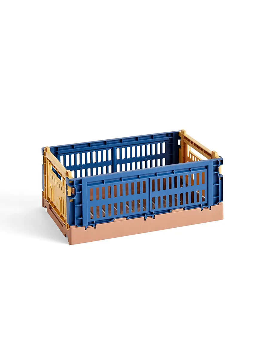 Colour crate S. mix dark blue fra Hay