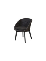 Peacock Stol, Soft Rope m/ben i alu fra Cane-line - 1 - Jacobsen Plus