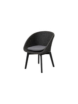 Peacock Stol, Soft Rope m/ben i alu fra Cane-line - 5 - Jacobsen Plus