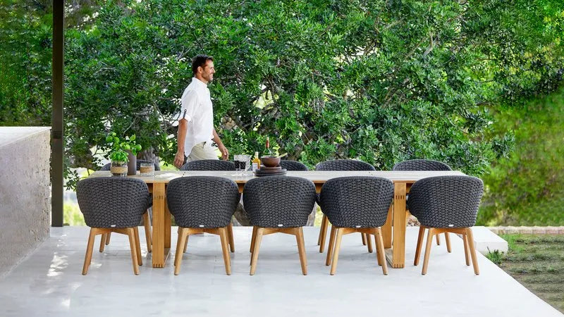 Peacock Stol, Soft Rope m/ben i teak fra Cane-line - 3 - Jacobsen Plus