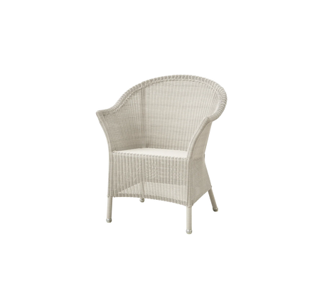 Lansing Havestol fra Cane-line - Sand / Ingen hynde - Jacobsen Plus