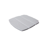 Hynde til Breeze Stol, stabelbar fra Cane-line - Light grey - Cane-line Natté - Jacobsen Plus