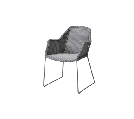 Breeze Havestol m. Meder Stel fra Cane-line - Light grey - Jacobsen Plus