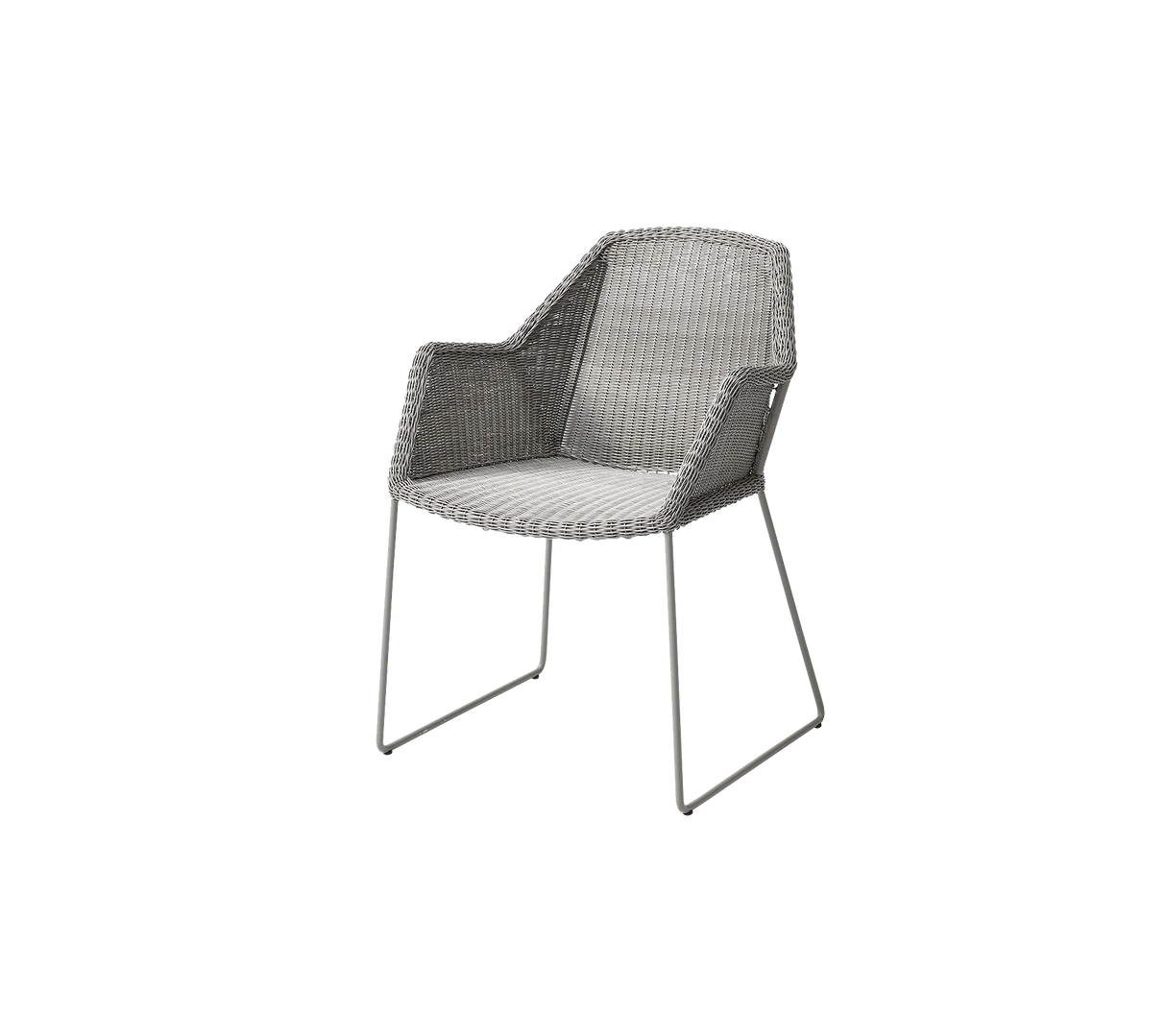 Breeze Havestol m. Meder Stel fra Cane-line - Taupe - Jacobsen Plus