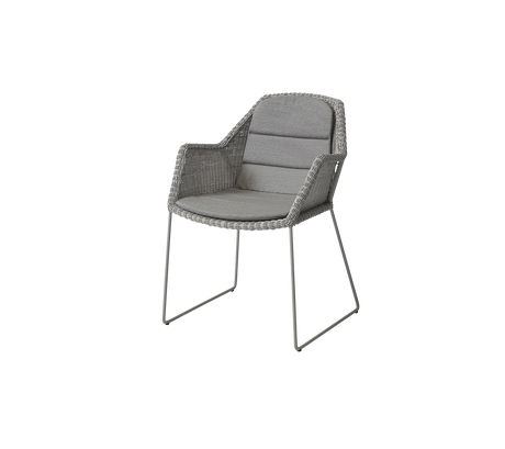 Breeze stol inkl. hynde fra Cane-line - Taupe / Taupe - Cane-line Natté - Jacobsen Plus