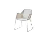 Breeze Havestol m. Meder Stel fra Cane-line - White grey - Jacobsen Plus