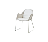 Breeze stol inkl. hynde fra Cane-line - White grey / White - Cane-line Natté - Jacobsen Plus