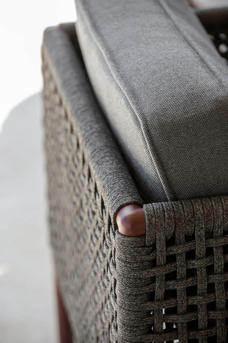 Encore 3-pers. Sofa fra Cane-line - Lava grey-Dark grey - Jacobsen Plus