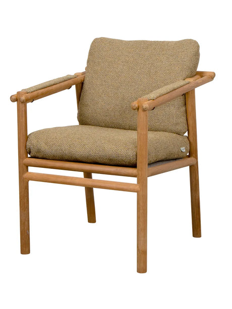 Sticks havestol, teak fra Cane-line - Turmeric Yellow, Cane-line Rise - Jacobsen Plus