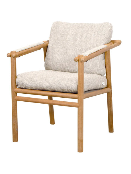 Sticks havestol, teak fra Cane-line - Turmeric Yellow, Cane-line Rise - Jacobsen Plus