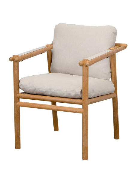 Sticks havestol, teak fra Cane-line - Turmeric Yellow, Cane-line Rise - Jacobsen Plus