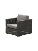 Hyndesæt til Chester Loungestol fra Cane-line - Taupe, Cane-line Natté inkl. QuickDry - Jacobsen Plus