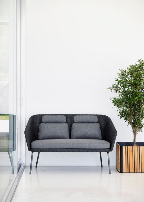 Mega 2-pers. Sofa, inkl. hyndesæt fra Cane-line - 2 - Jacobsen Plus